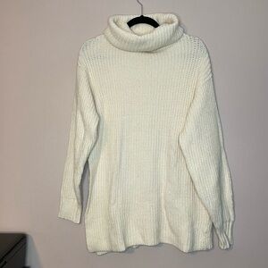 Free People Sweater dress XS turtleneck super soft